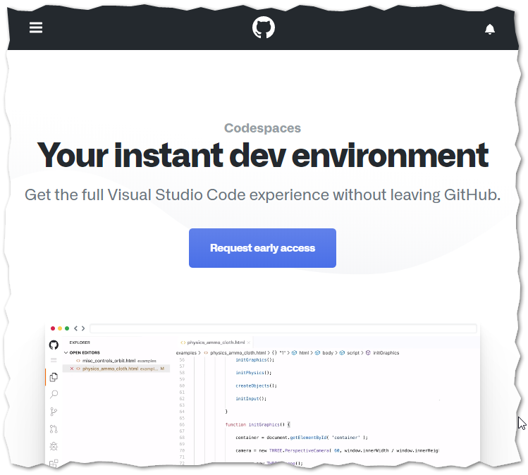 GitHub Codespaces